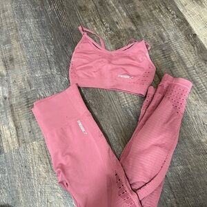 Gymshark Dusty Rose Activewear Set